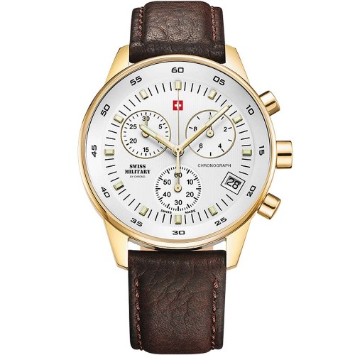 Swiss Military SM30052.05 Chronograph gold 40mm 5ATM